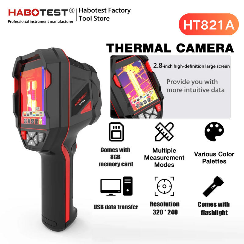 HABOTEST HT821A Rechargeable T - Thermal Imaging Camera Pcb Repair recension och pris