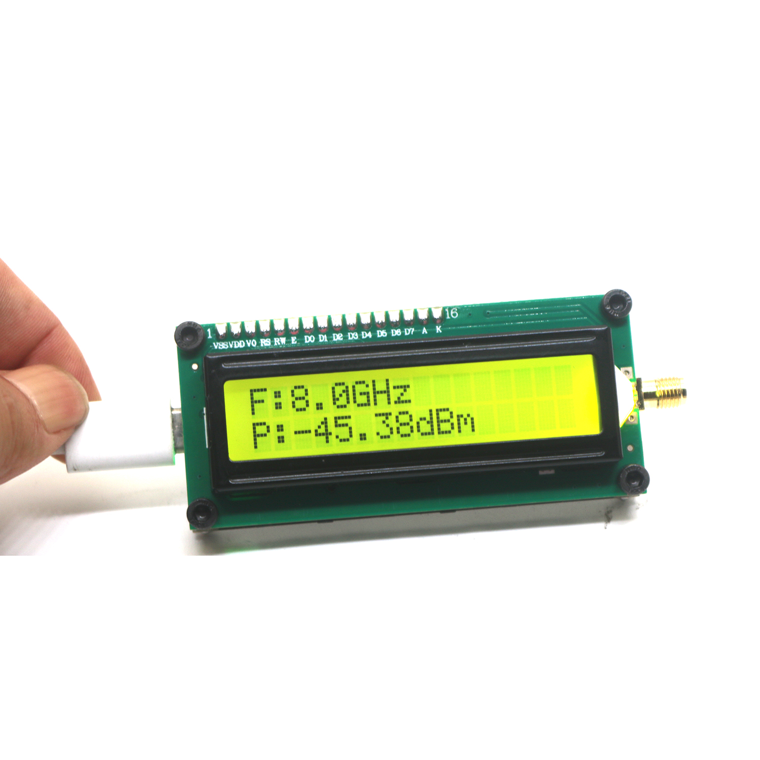 1Mhz-8Ghz AD8319 RF Power Mete - Signal Generator Spectrum Analyzer recension och pris