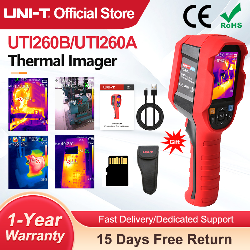 UNI-T UTI260B UTI260A Thermal  - Thermal Imaging Camera Pcb Repair recension och pris