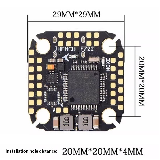 JHEMCU F722 NOXE F7 Flight Con - Fpv Flight Controller F7 Stack 60A recension och pris