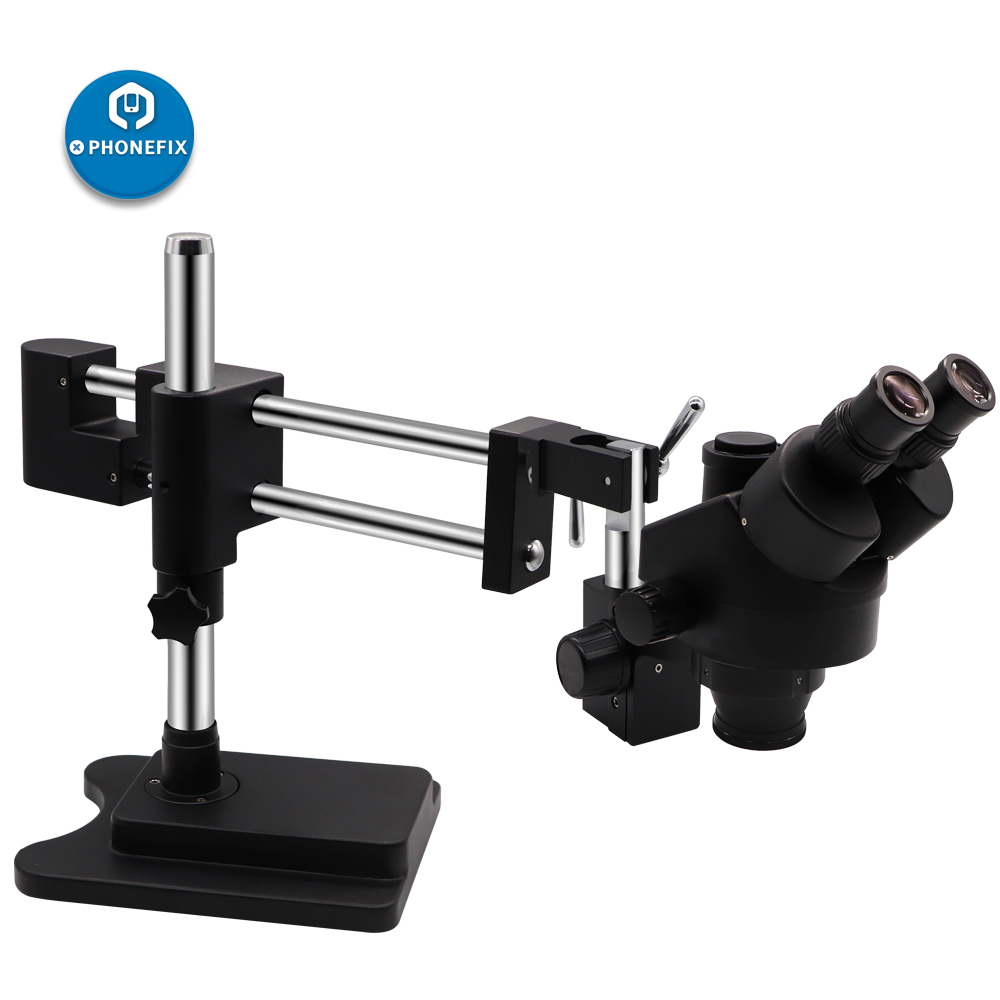 3.5X-90X Black Double Arm Ster - Stereo Trinocular Microscope Pcb recension och pris