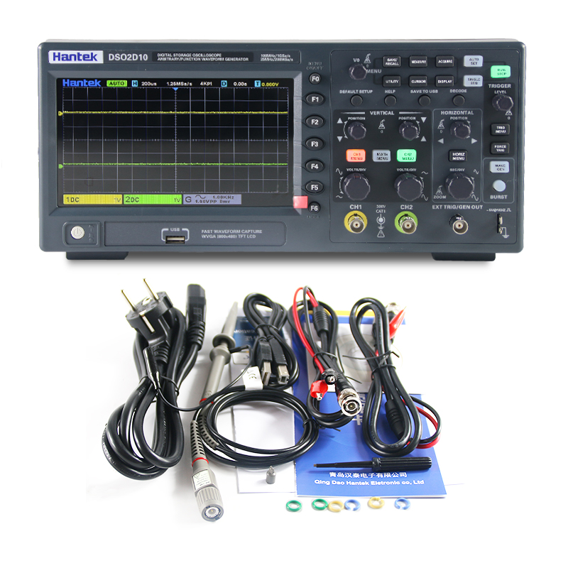 Hantek DSO2D10 Digital Storage - Digital Storage Oscilloscope 100Mhz recension och pris