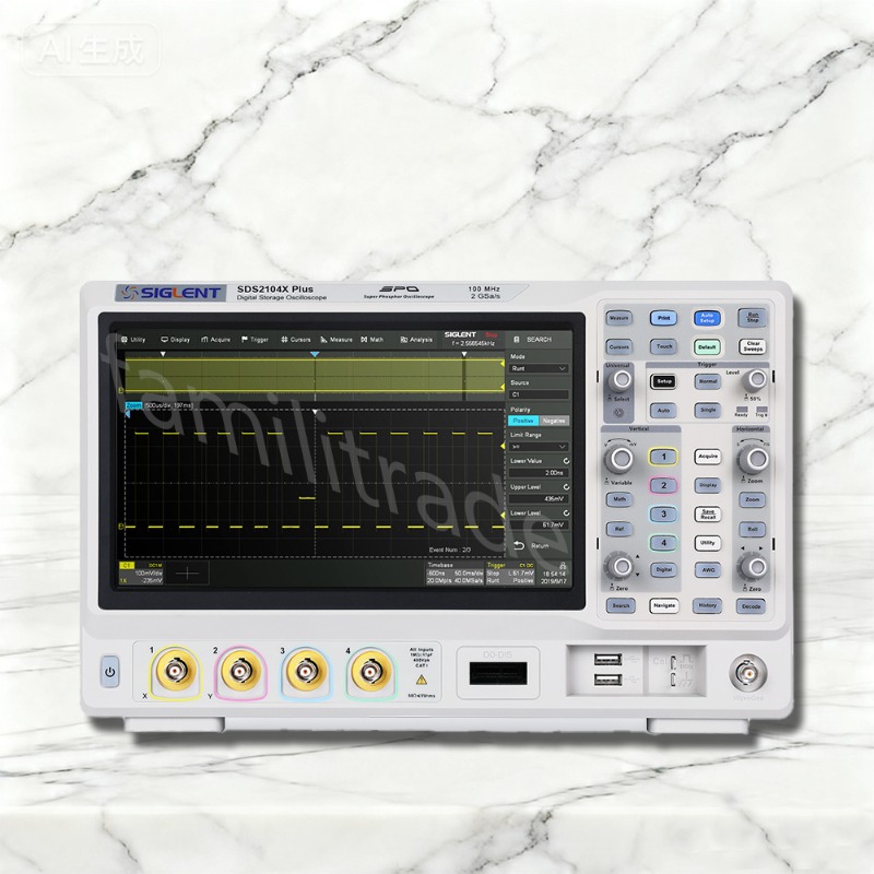 1PC SIGLENT SDS2104X PLUS 4-Ch - Digital Storage Oscilloscope 100Mhz recension och pris