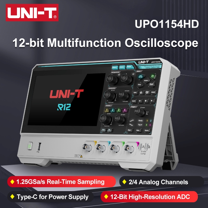 UNI-T UPO1154HD UPO1082HD Osci - Signal Generator Spectrum Analyzer recension och pris
