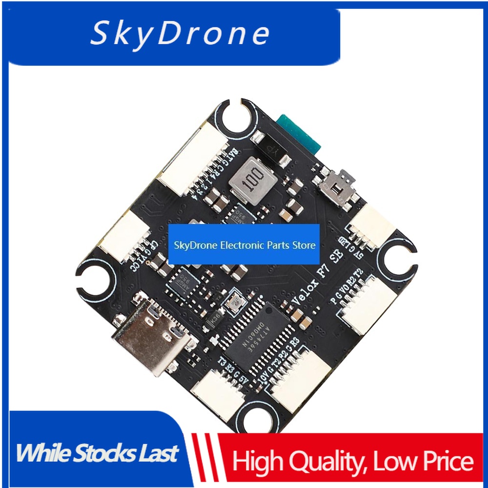 SkyDElT-HOBBY Velox F7 SE 30x3 - Fpv Flight Controller F7 Stack 60A recension och pris