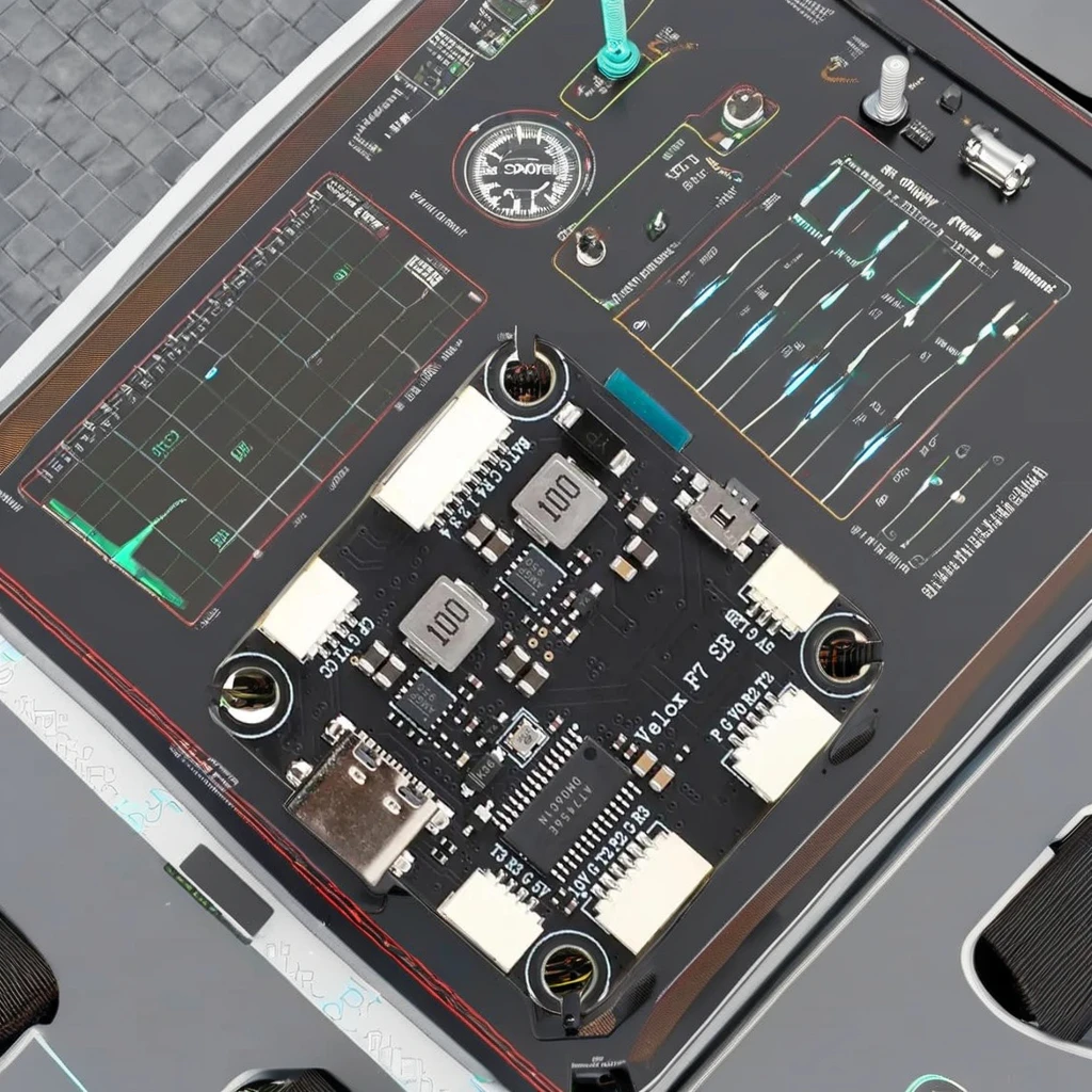 SkyDElT-HOBBY Velox F7 SE 30x3 - Fpv Flight Controller F7 Stack 60A recension och pris