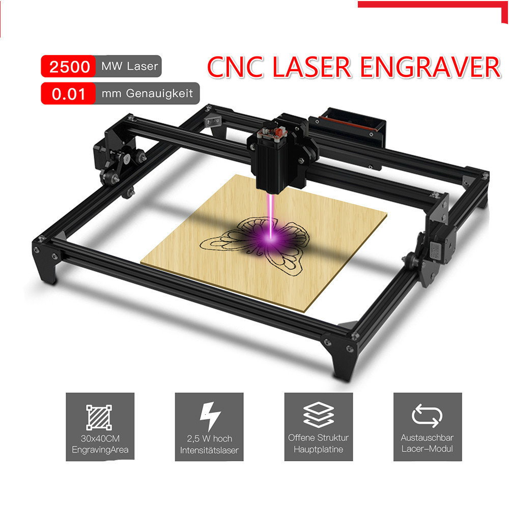 30*40cm Mini 2500MW CNC Laser  - Mini Laser Engraver Cnc Router recension och pris