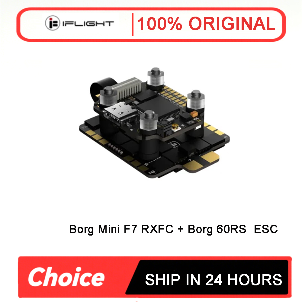 Borg Mini F7 Stack w/ 60RS 60A - Fpv Flight Controller F7 Stack 60A recension och pris