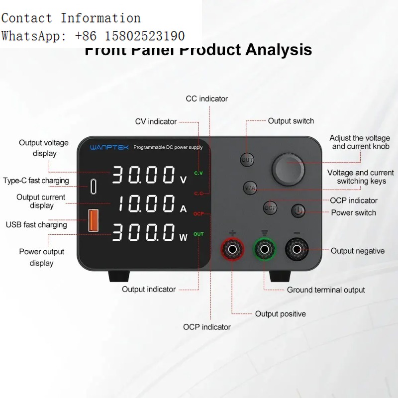 TPS3010 30V 10A Power Supply P - Programmable Dc Power Supply 30V 10A recension och pris